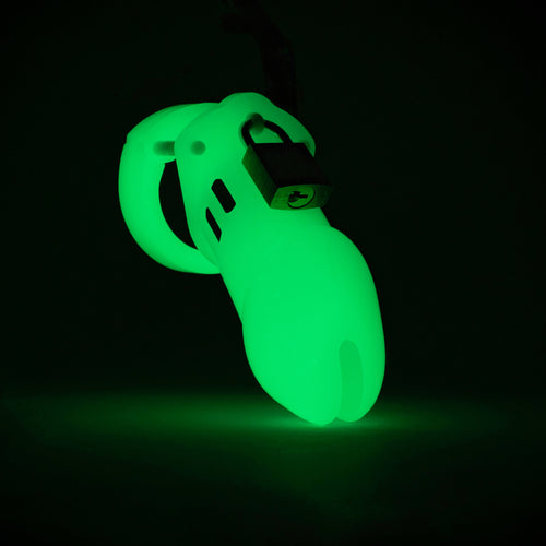CB6000 Glow-In-The-Dark Male Chastity Device Green