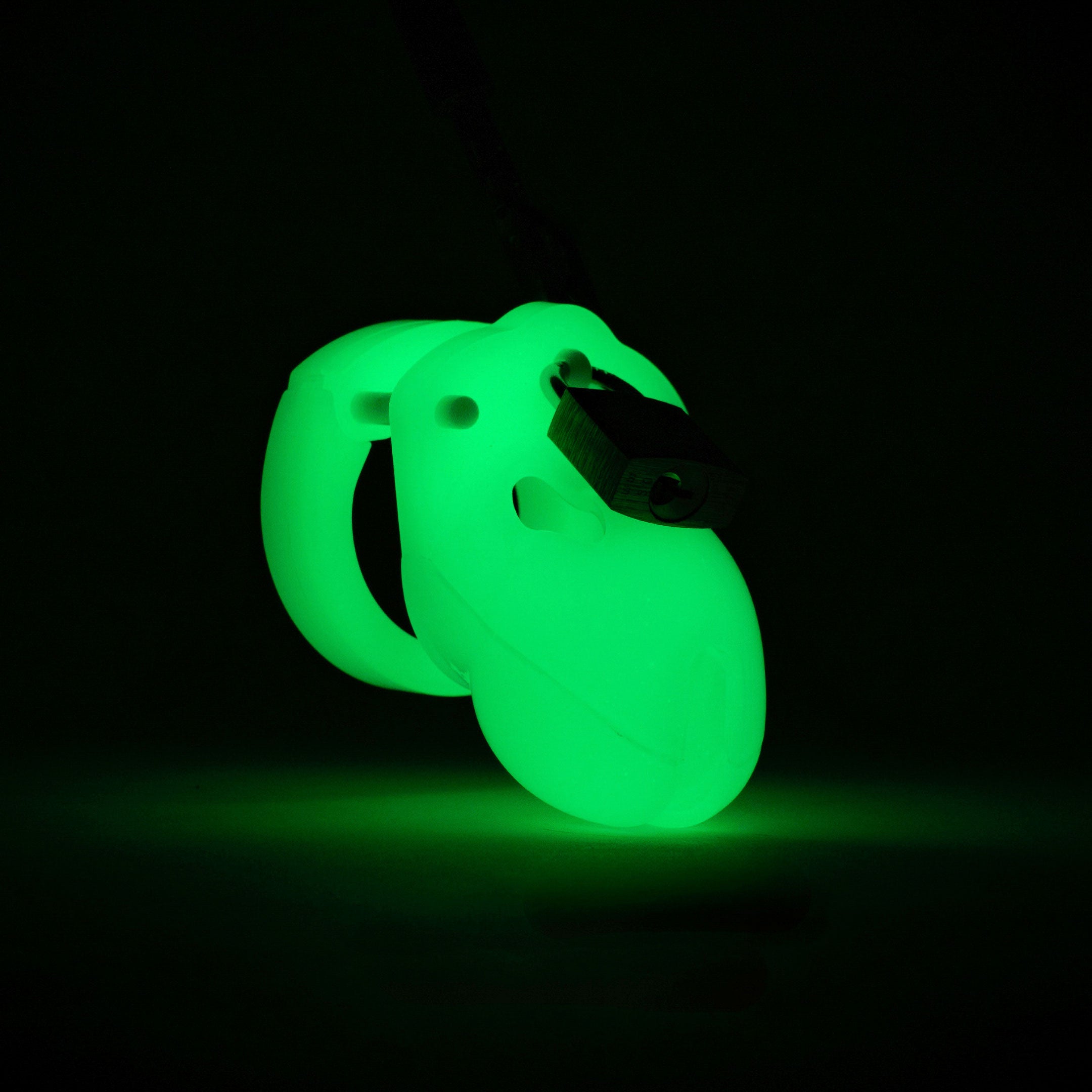 Mr. Stubb Mr Stubb Glow-In-The-Dark Male Chastity Device Green