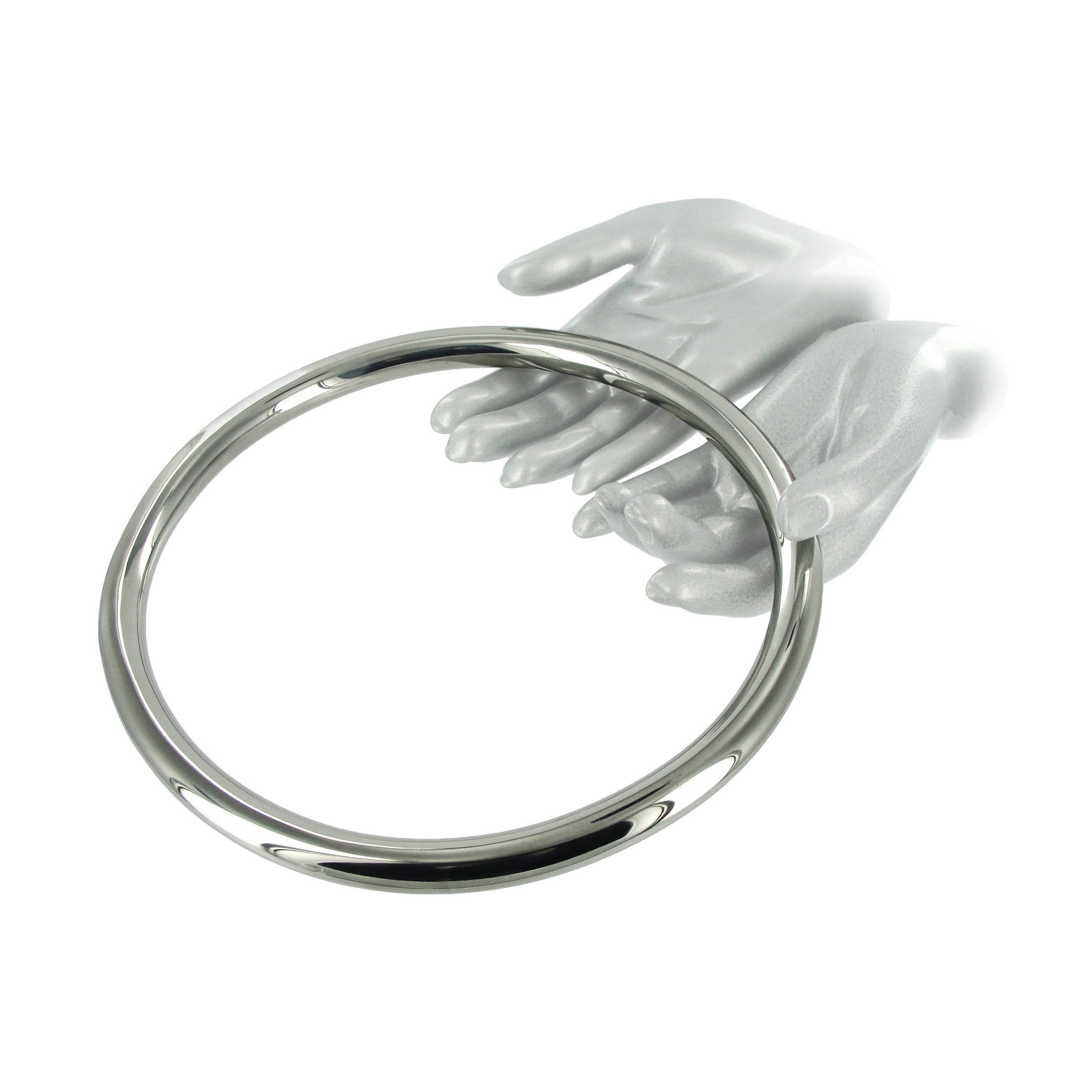 Master Series Shibari Rope Bondage Ring Grey