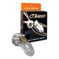 CB6000 CB-6000 Male Chastity Device Clear