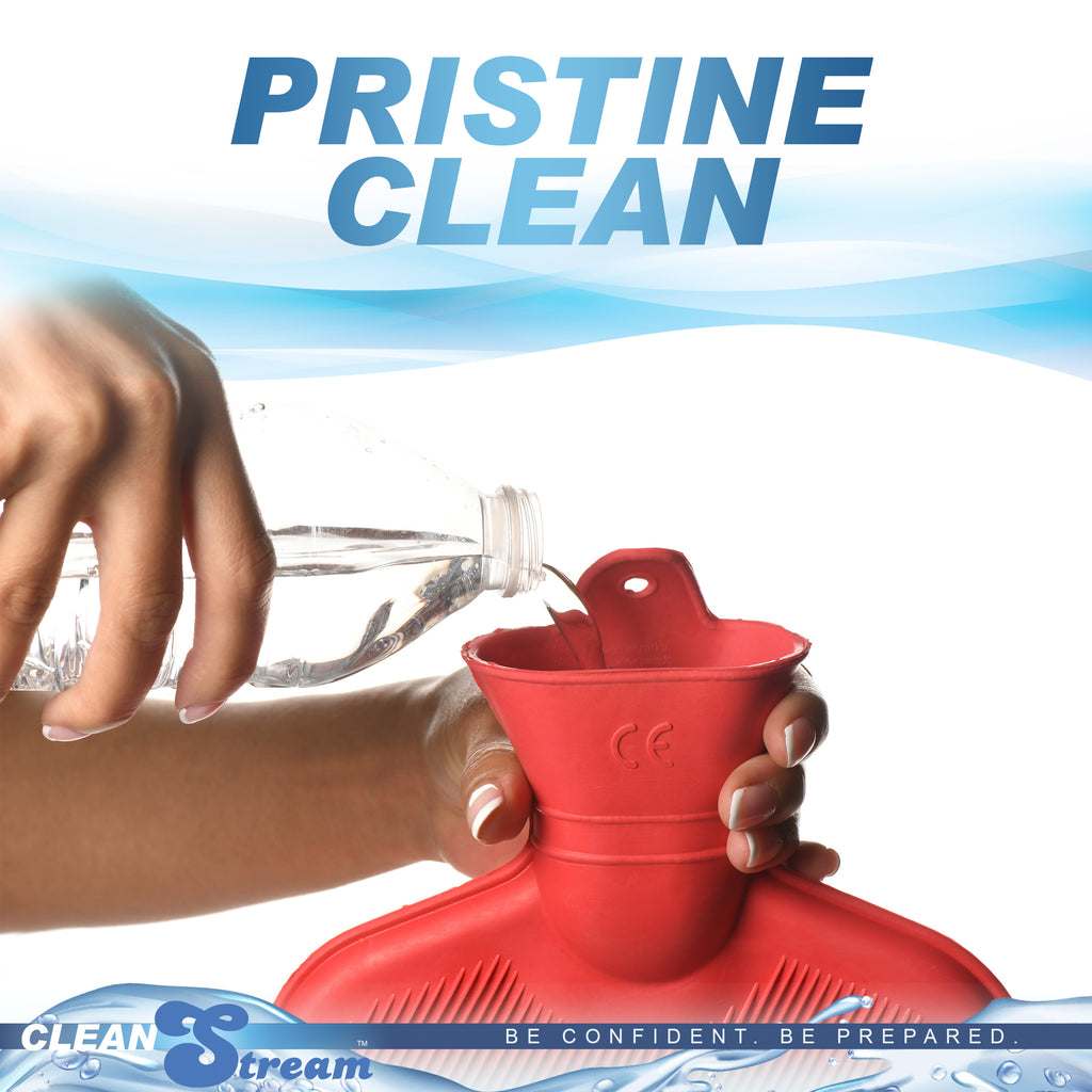 CleanStream CleanStream Water Bottle Douche Kit Red