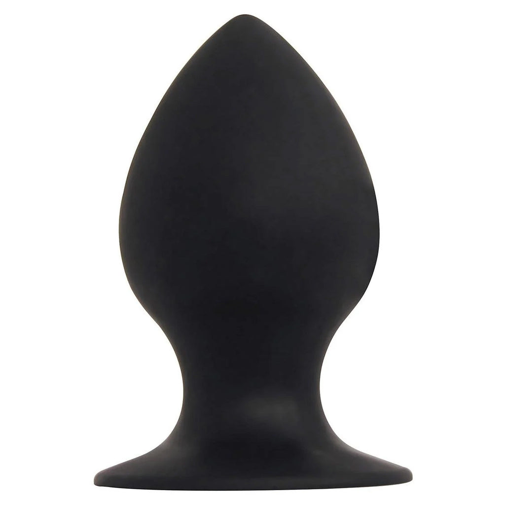 Rooster Daddy-O Silicone Anal Plug - Large Black
