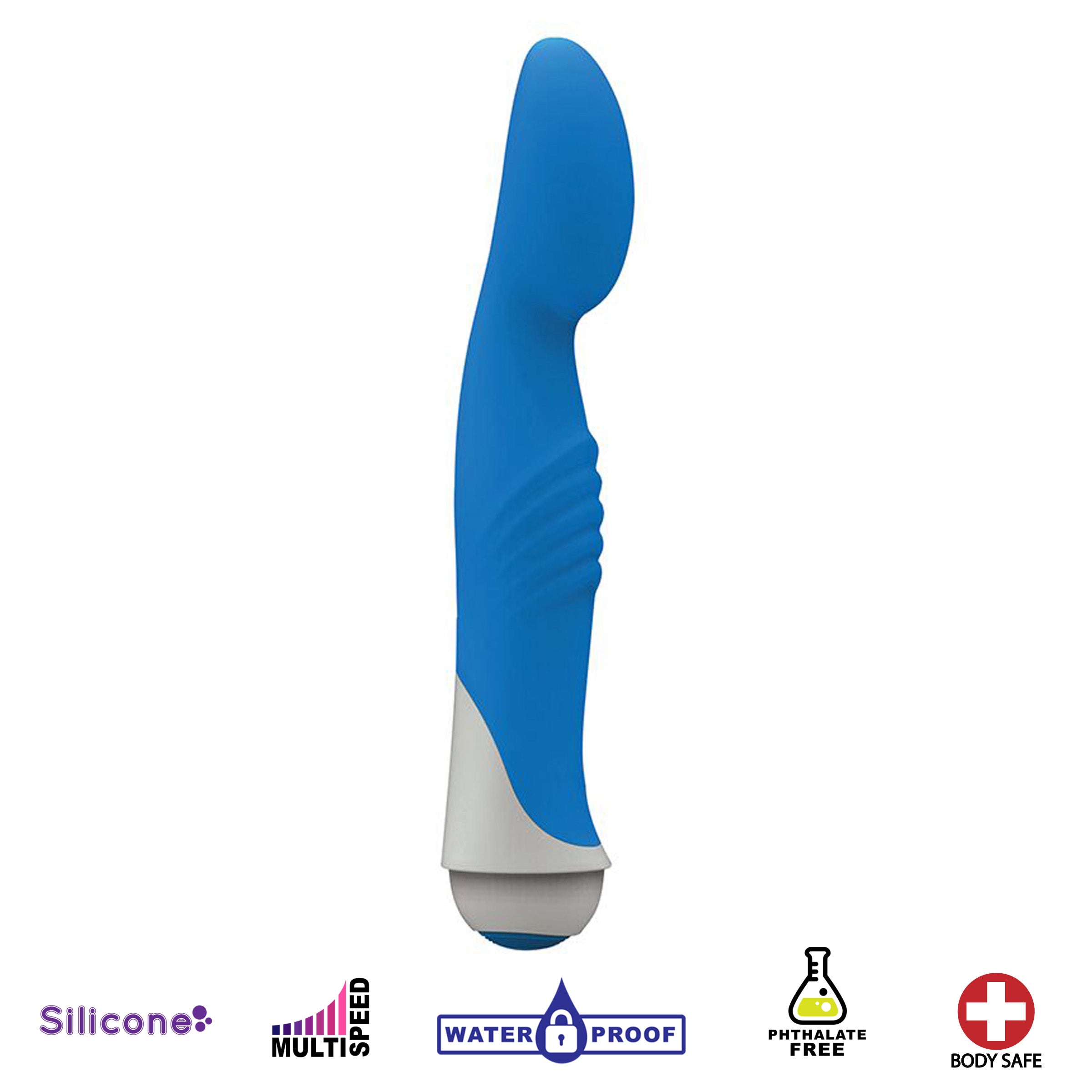 Gossip Jenny 7 Function G-Spot Vibe- Blue Blue