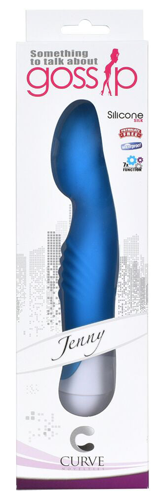 Gossip Jenny 7 Function G-Spot Vibe- Blue Blue