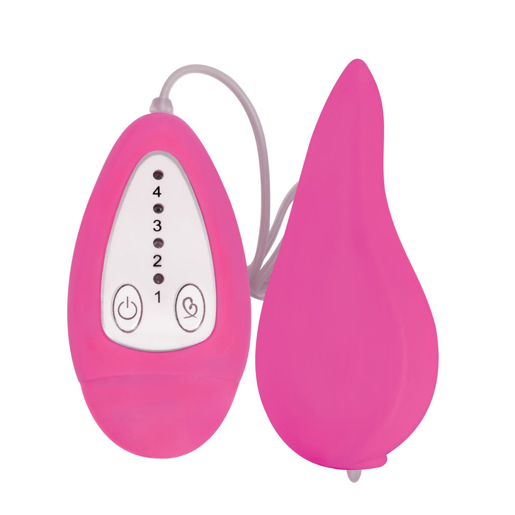 Gossip Groove Smooth Silicone Remote Vibe- Pink Pink