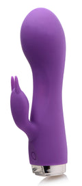 Gossip 10X Wonder Mini Rabbit Silicone Vibrator - Purple Purple