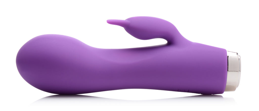 Gossip 10X Wonder Mini Rabbit Silicone Vibrator - Purple Purple