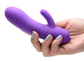 Gossip 7X Lil Smoothie Mini Silicone Rabbit Vibe - Violet Purple