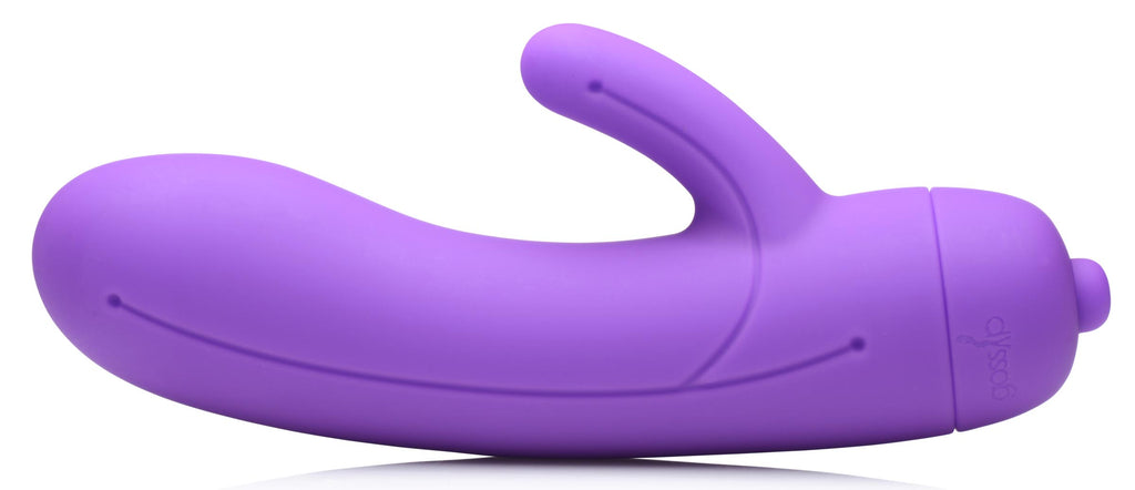 Gossip 7X Lil Smoothie Mini Silicone Rabbit Vibe - Violet Purple