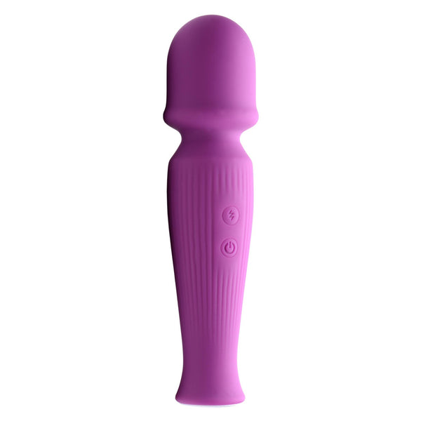 Curve Toys 10X Silicone Wand Massager - Violet