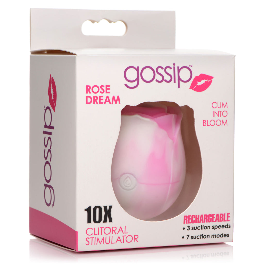 Gossip 10X Rose Dream Silicone Clitoral Stimulator Multi