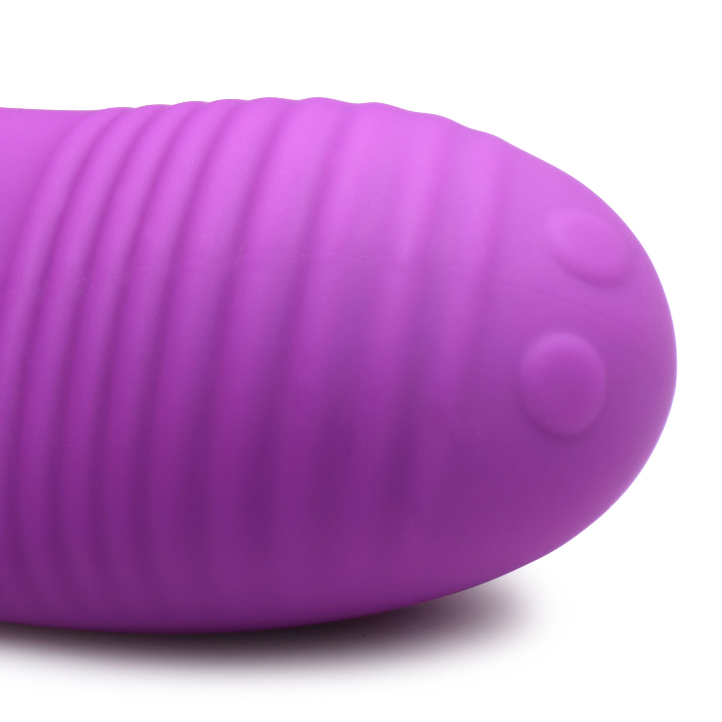 Gossip Love Loops 10X Silicone Cock Ring with Remote - Purple Purple
