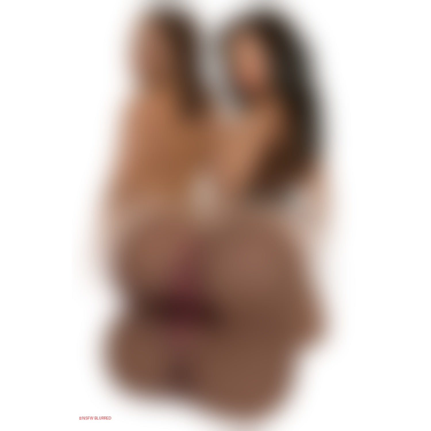 Curve Toys The Perfect Fuck Double Trouble Series  BFFs Bioskin Pussy Masturbator - Brown