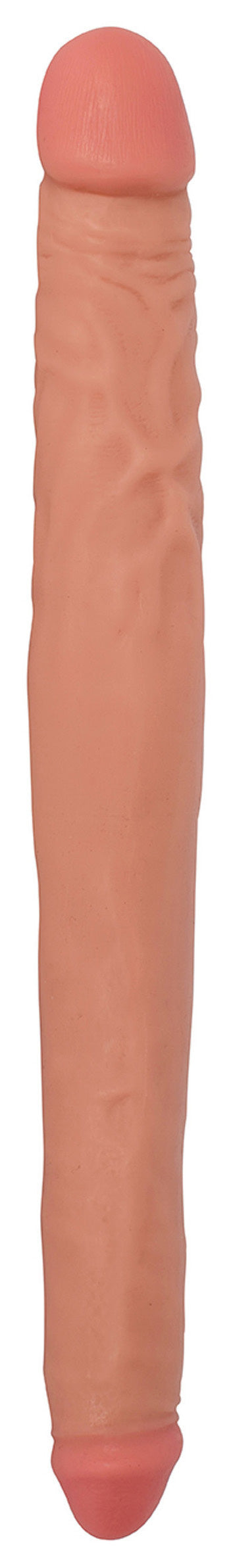 Jock JOCK 16 Inch Tapered Double Dong Flesh Flesh