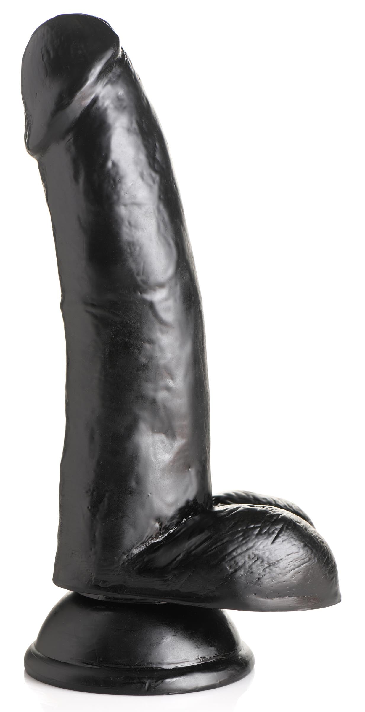 Jock JOCK 8 Inch Dong with Balls Black Black