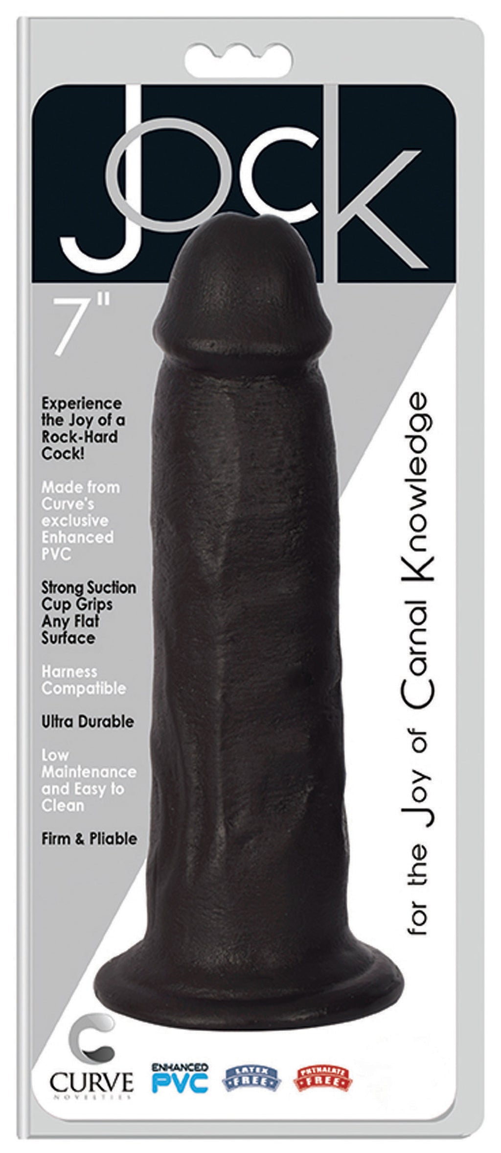 Jock JOCK 7 Inch Dong- Black Black