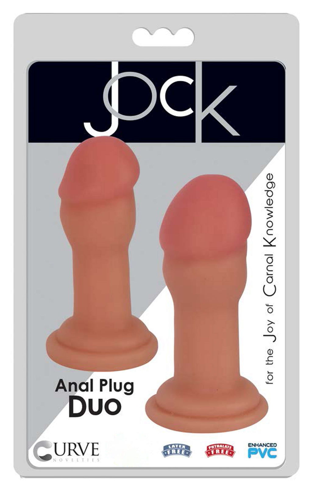 Jock JOCK Anal Plug Duo Flesh Flesh