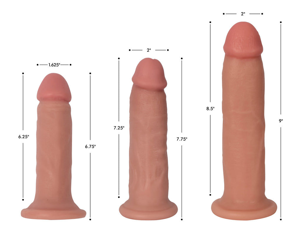 Jock Jock Light Bareskin Dildo - 6 Inch Flesh