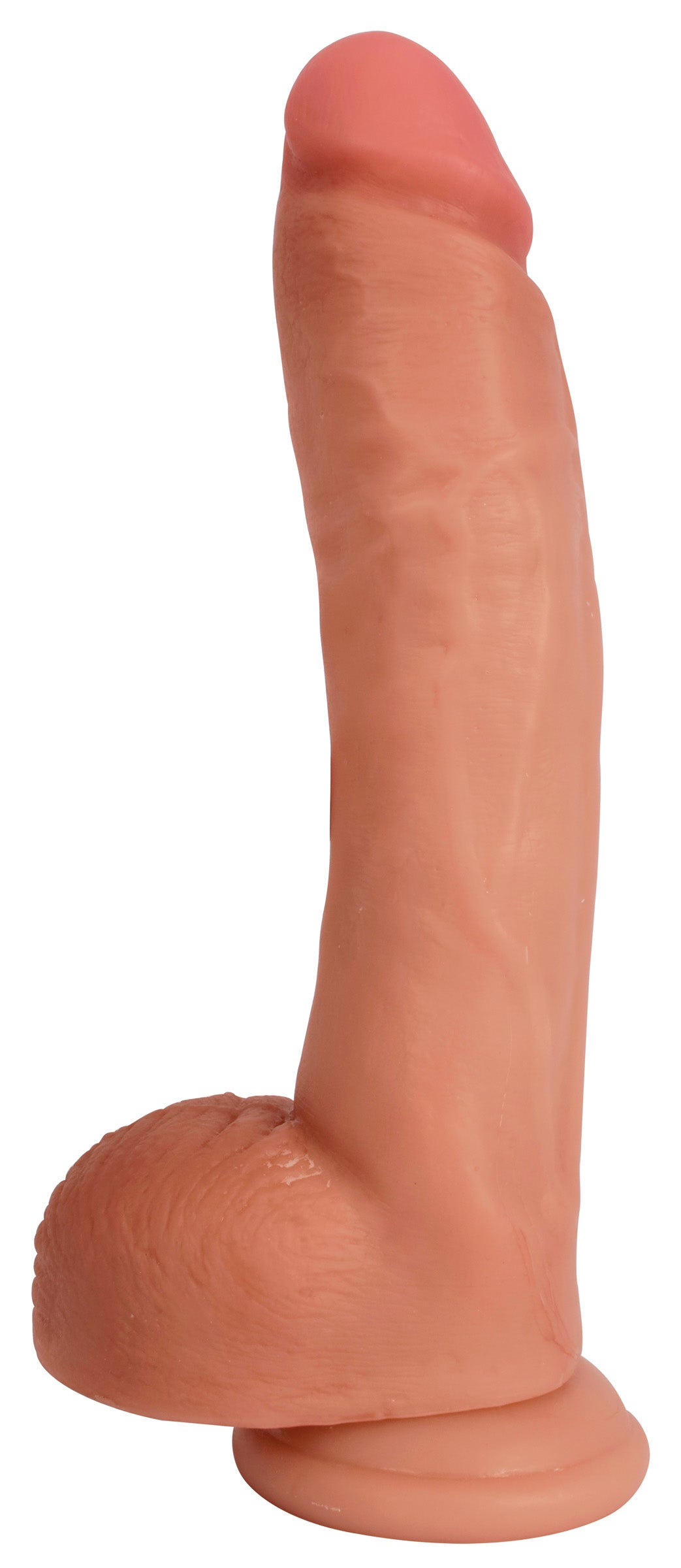 Jock Jock Light Bareskin Dildo with Balls - 9 Inch Flesh
