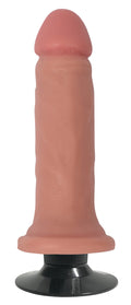 Jock Jock Light Bareskin Vibrating Dildo - 6 Inch Flesh