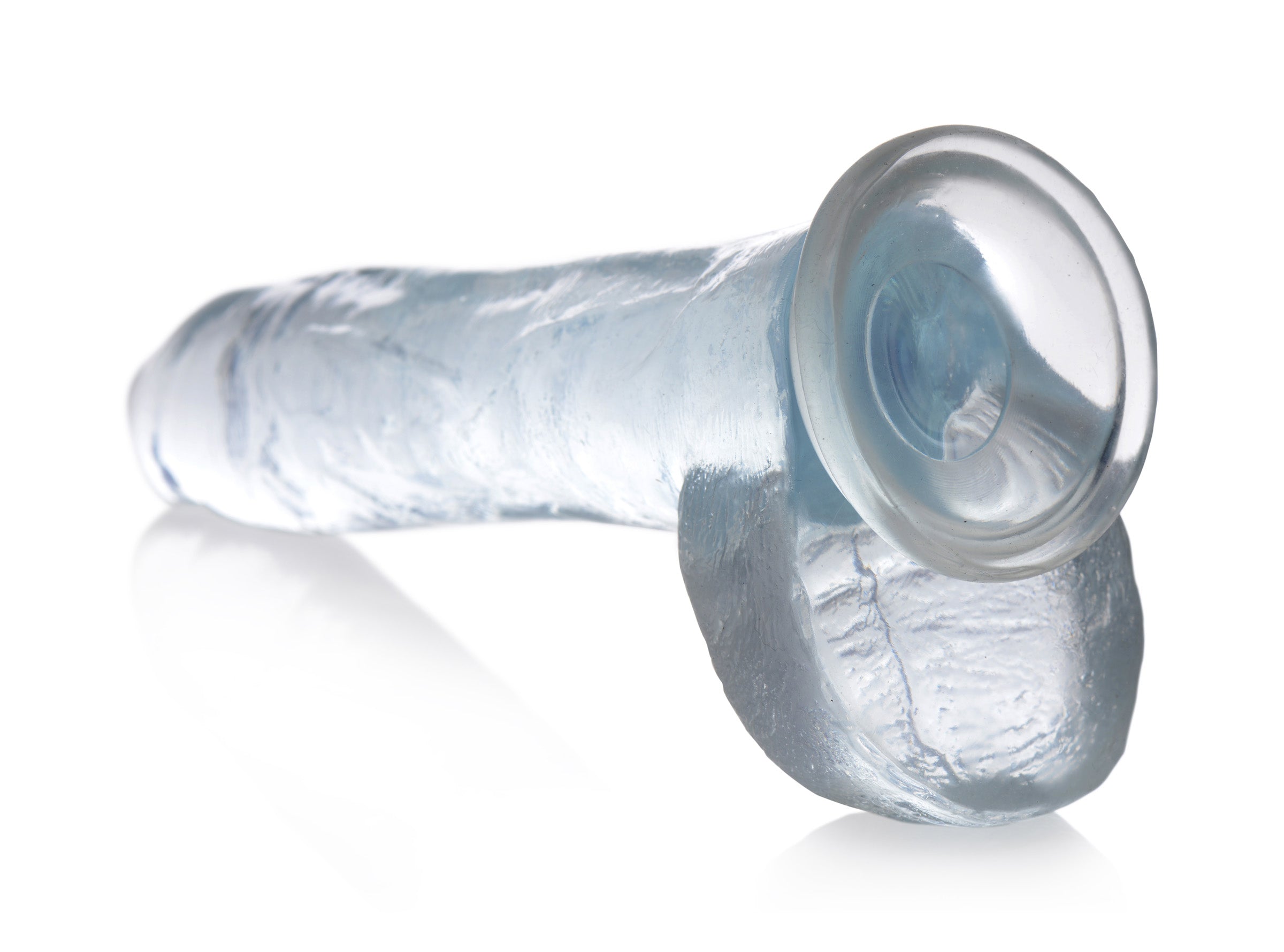 Jock Jock C-Thru Dildo - 10.5 Inch Clear