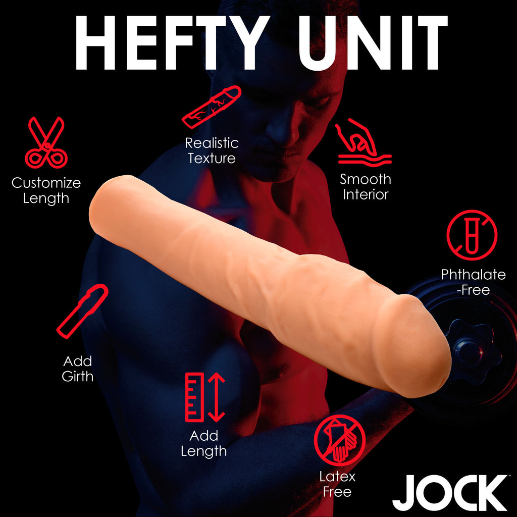 Jock Extra Thick 2 Inch Penis Extension - Light Flesh