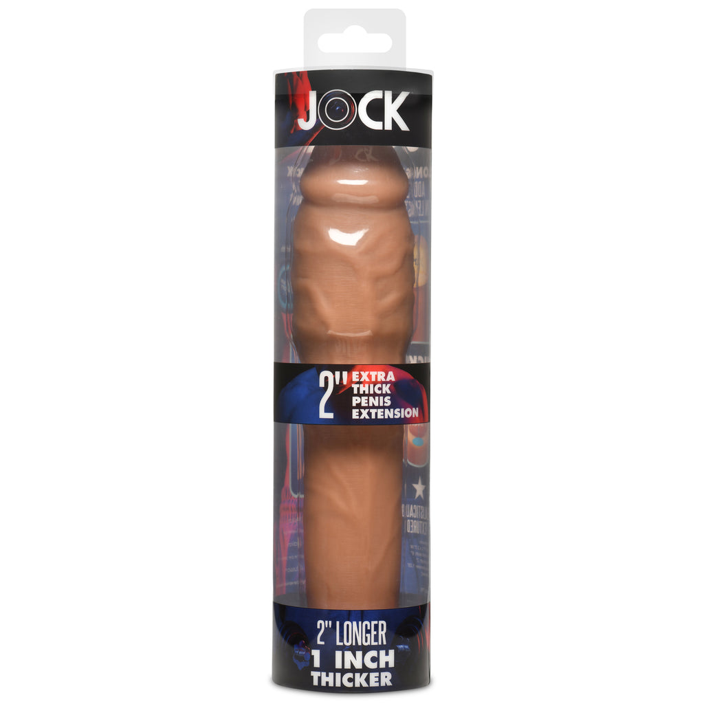 Jock Extra Thick 2 Inch Penis Extension - Medium Tan