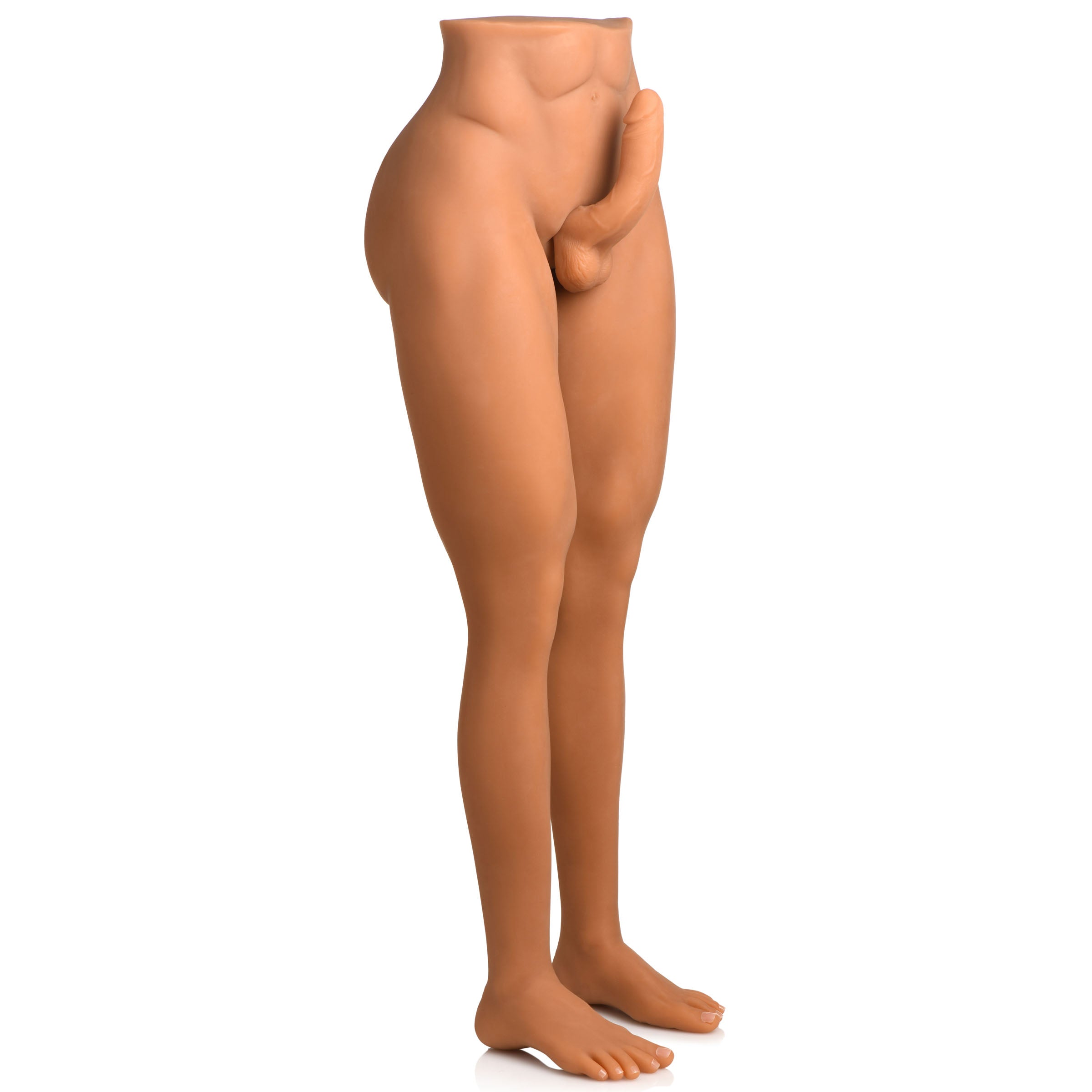 JOCK Male Sex Partner with Thrusting Dildo Flesh