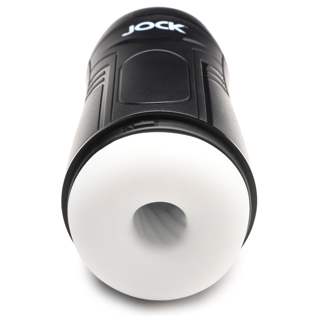 Jock 9X Sucking and Vibrating Masturbator Black
