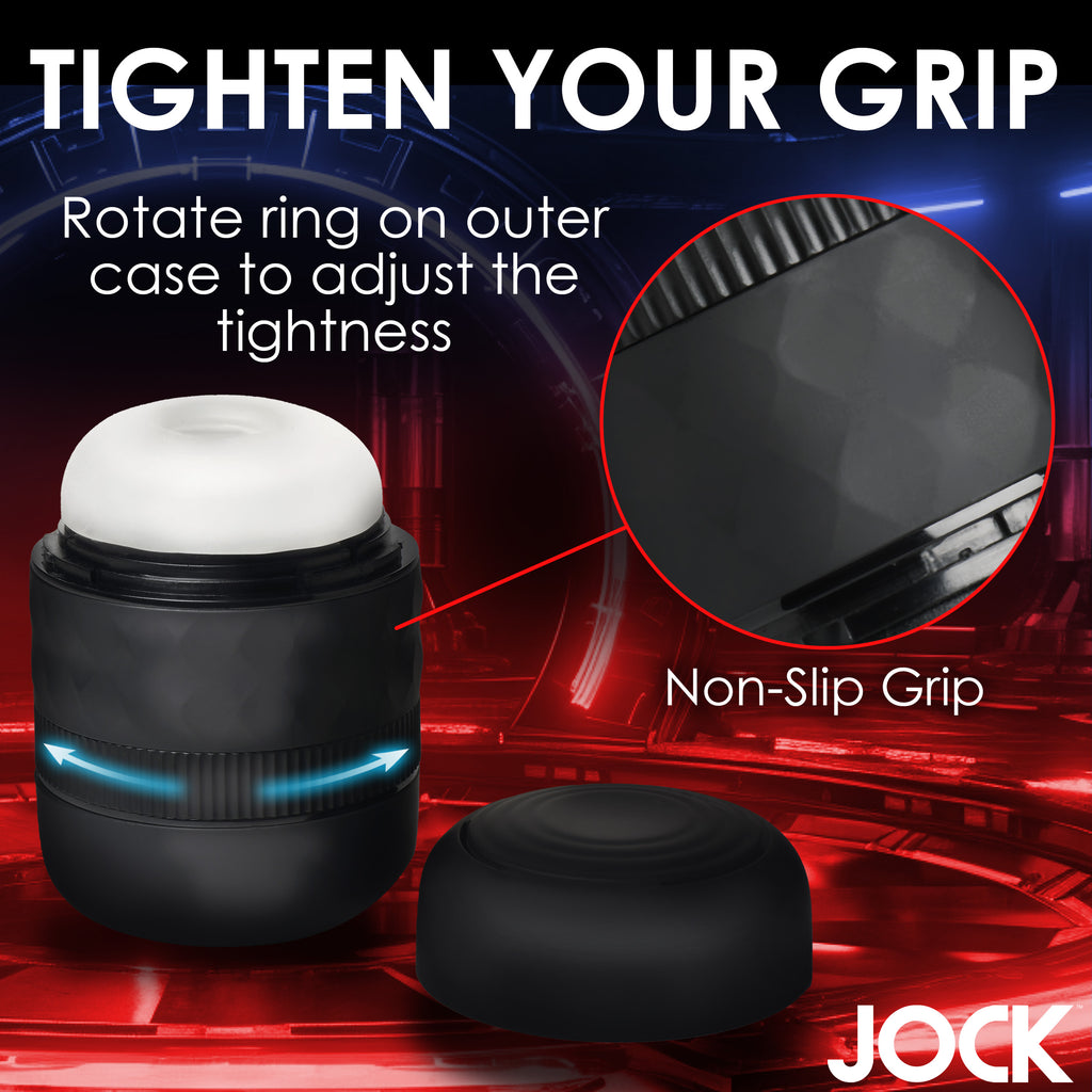 Jock Tightening Masturbator Black