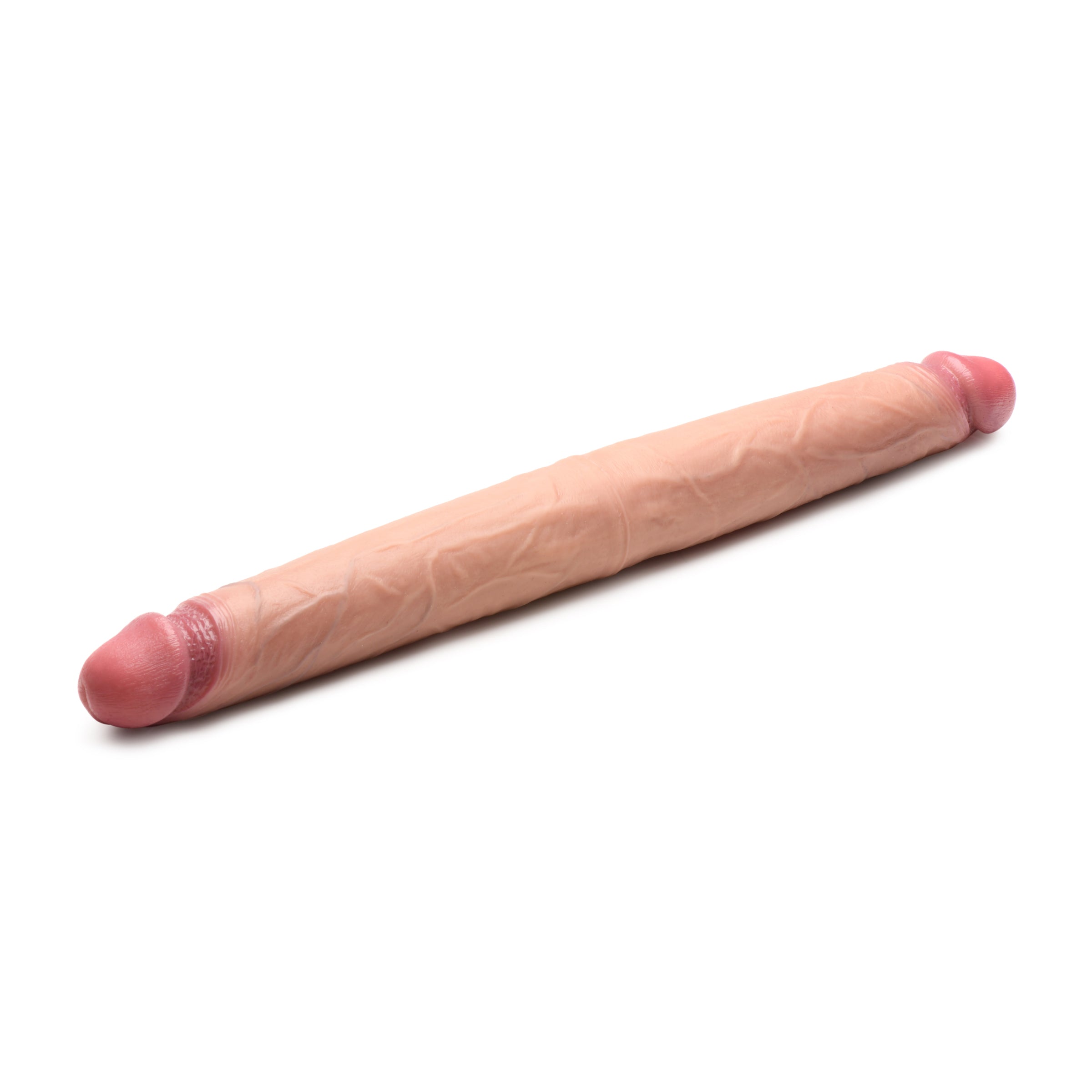 Jock 15.75 Inch Double Dildo - Medium Tan