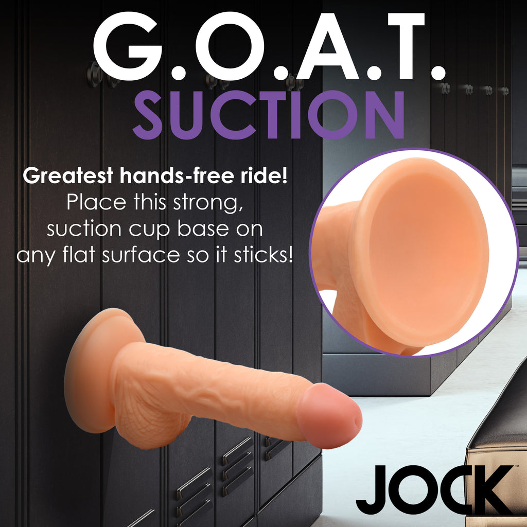 Jock Wrestling Wayne 7 Inch Dildo Flesh