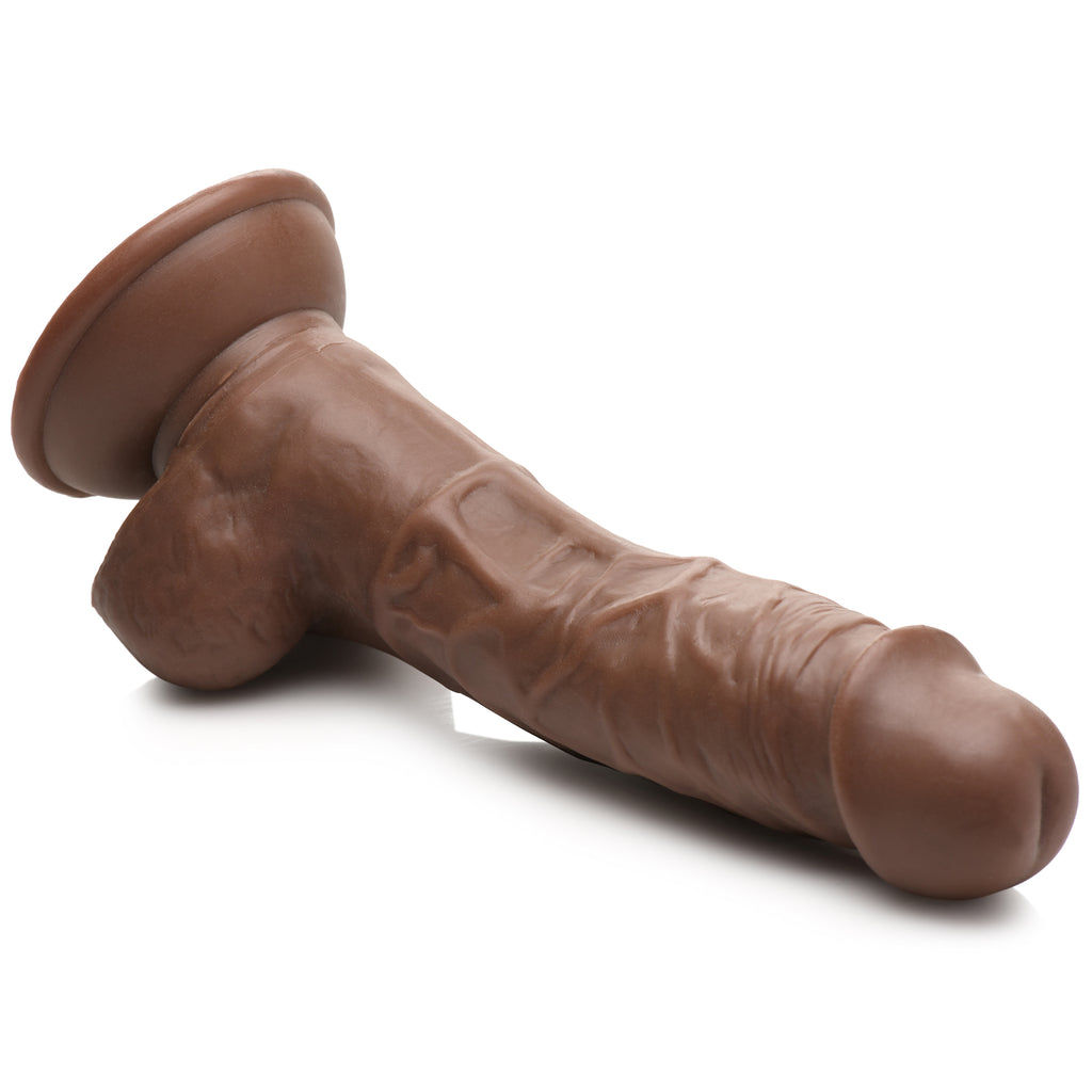 Jock Weightlifting Wesley 7 Inch Dildo Brown