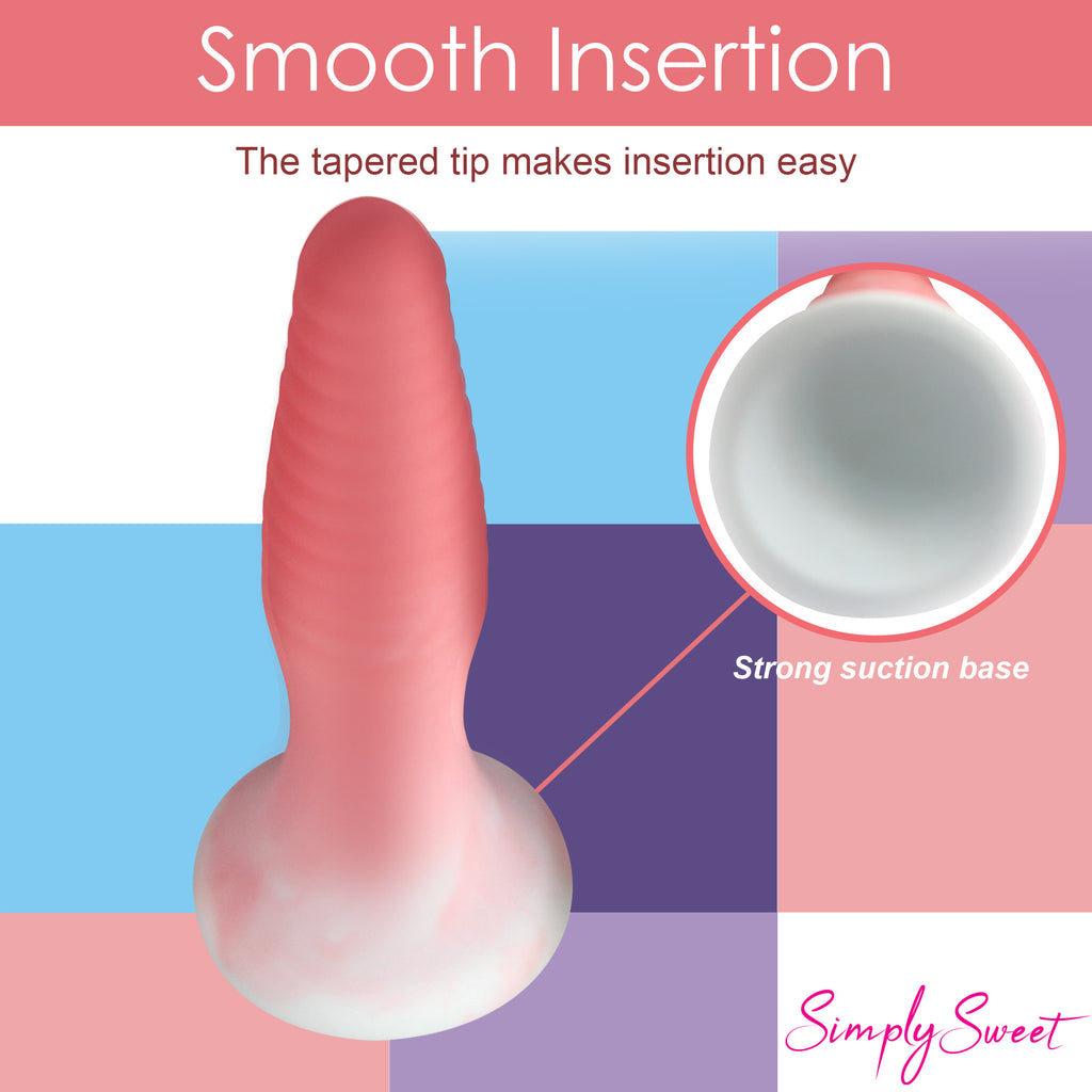 Simply Sweet 3 Piece Silicone Butt Plug Set - Pink Pink