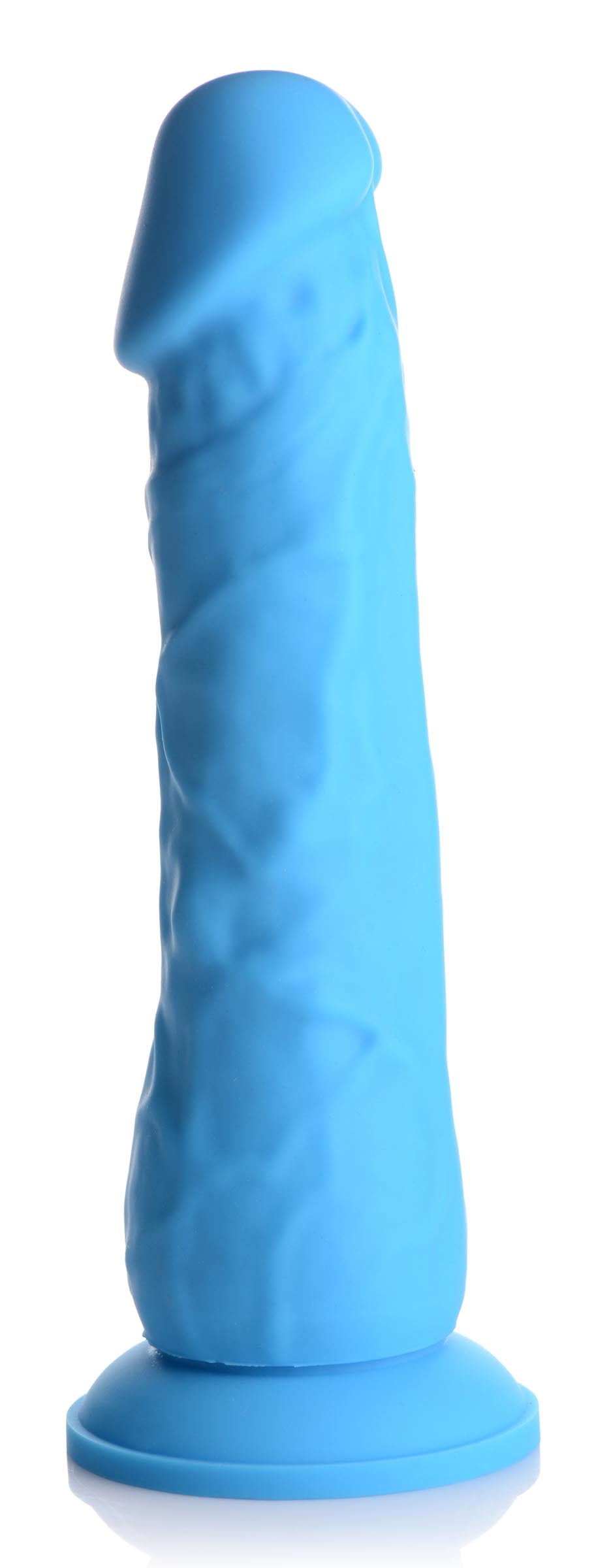 Lollicock 7 Inch Silicone Dildo - Berry Blue