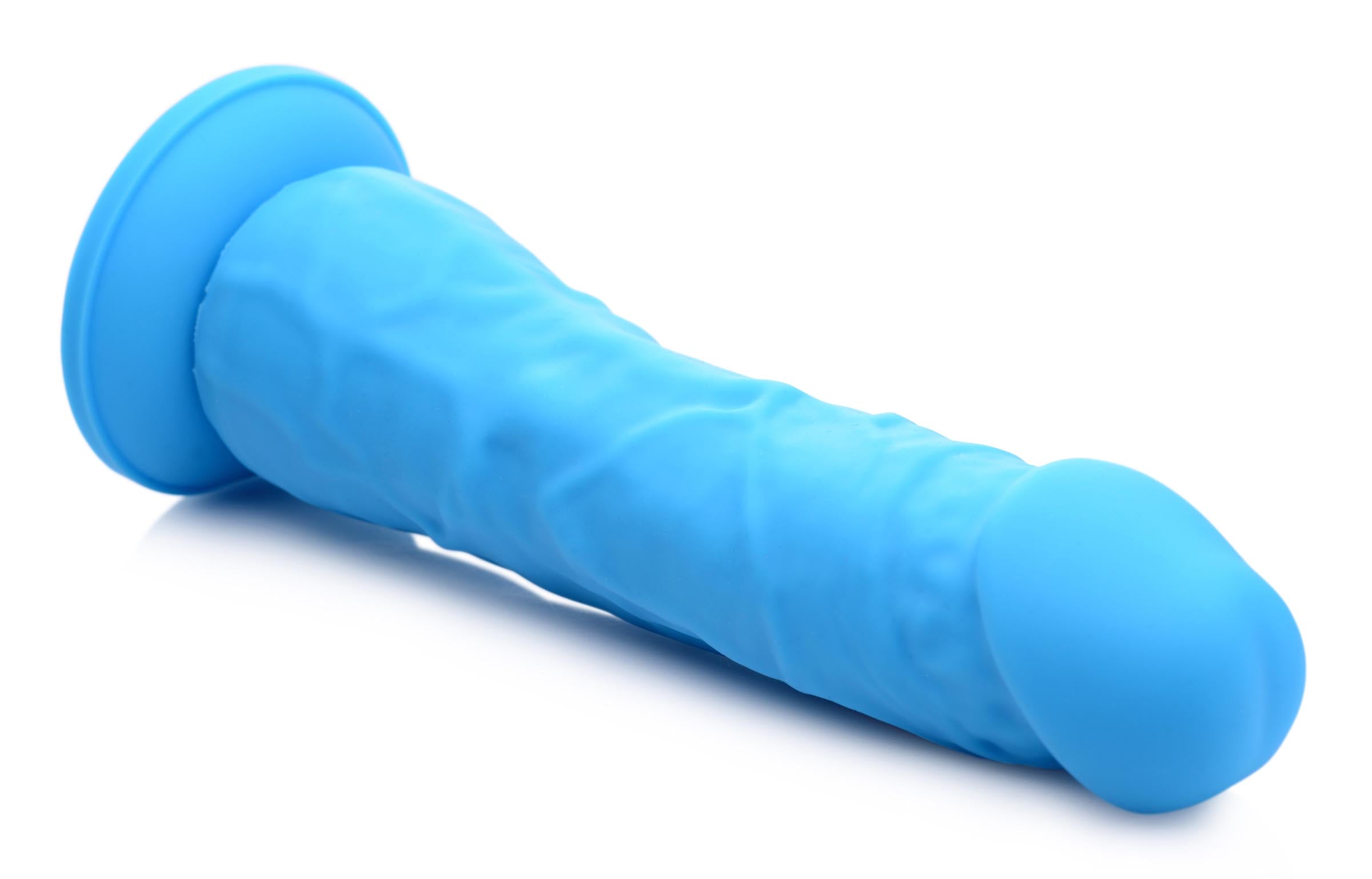 Lollicock 7 Inch Silicone Dildo - Berry Blue
