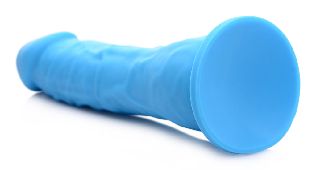 Lollicock 7 Inch Silicone Dildo - Berry Blue