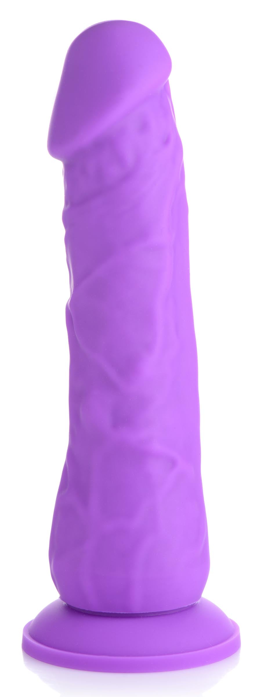 Lollicock 7 Inch Silicone Dildo - Grape Purple