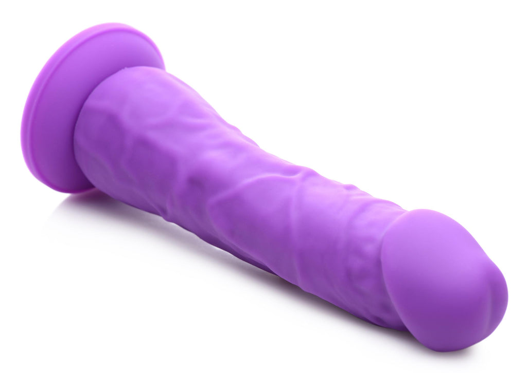 Lollicock 7 Inch Silicone Dildo - Grape Purple