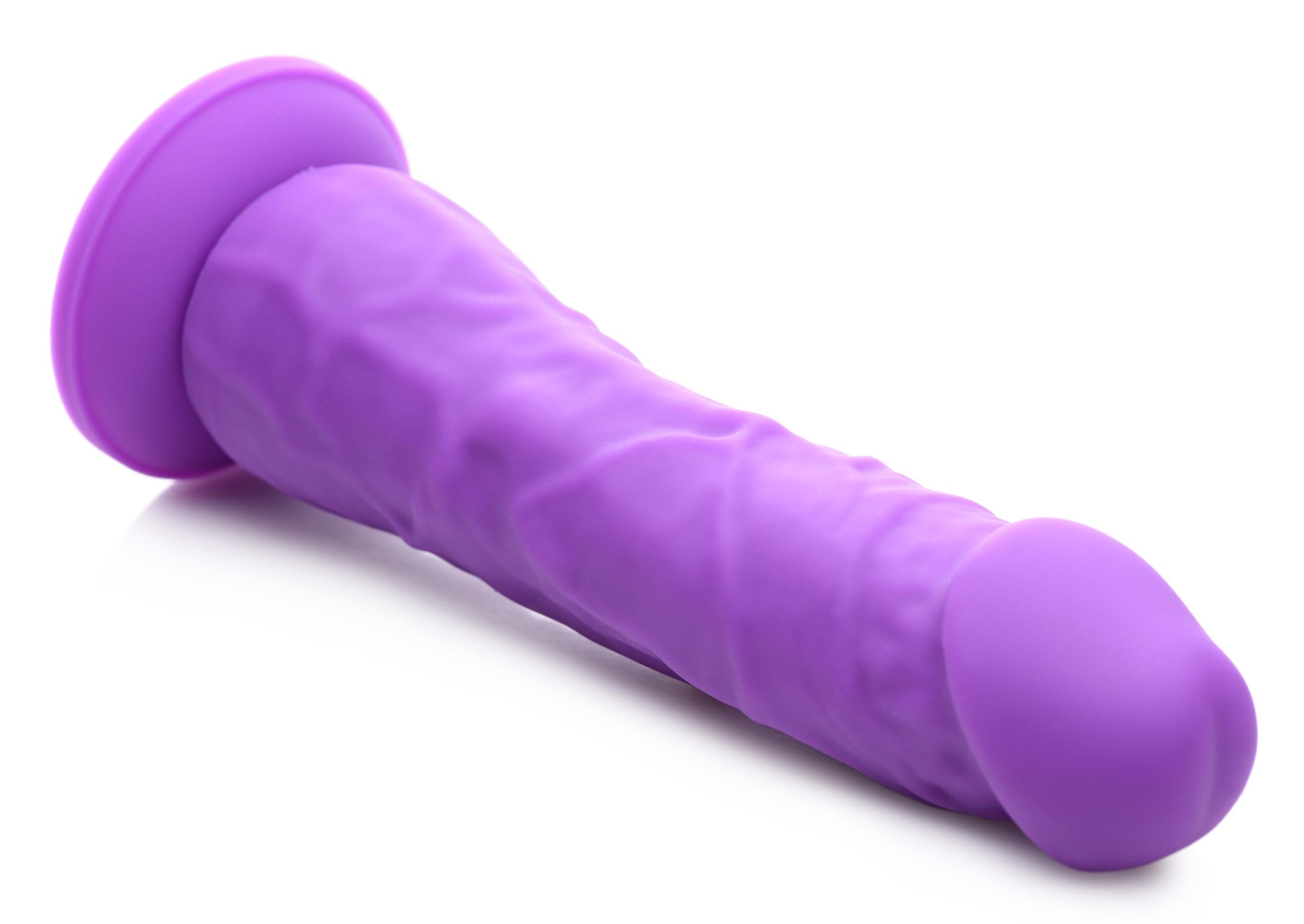 Lollicock 7 Inch Silicone Dildo - Grape Purple