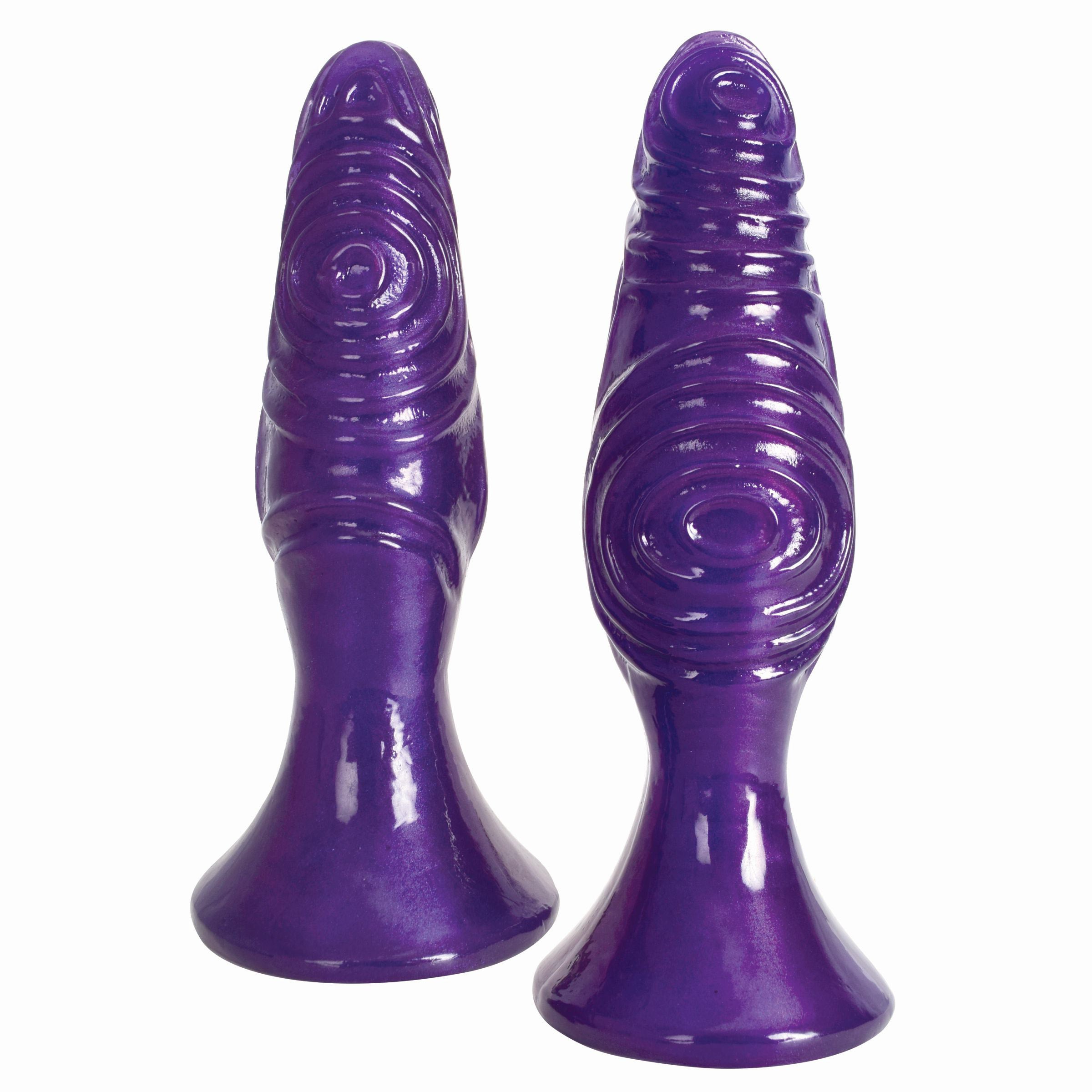 Royal Hiney The Pawns Anal Plug Set -Purple Purple