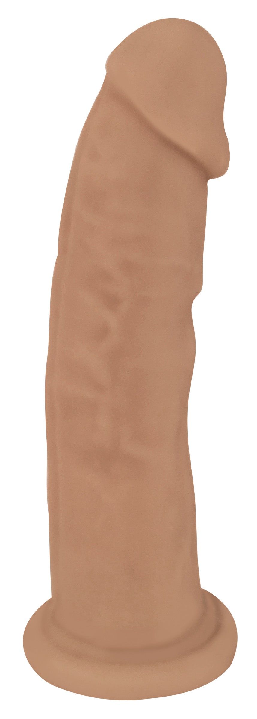 Fleshstixxx Silexpan Medium Hypoallergenic Silicone Dildo - 9 Inch Tan