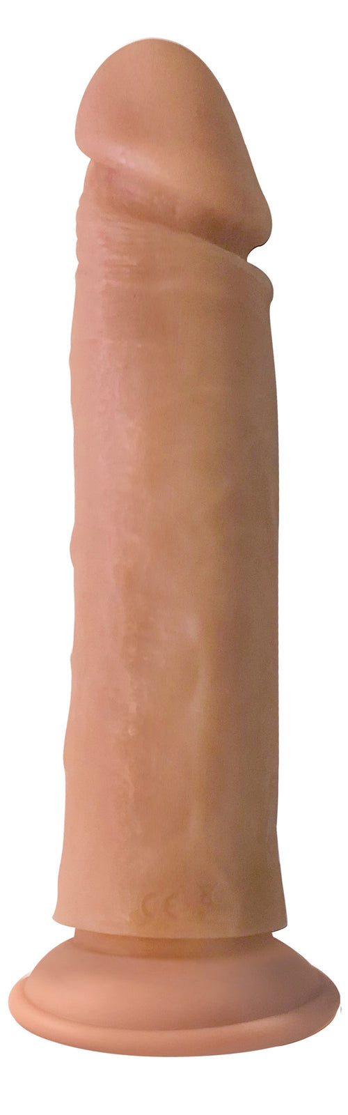 Big Shot Big Shot Vibrating Remote Control Silicone Dildo - 9 Inch Flesh