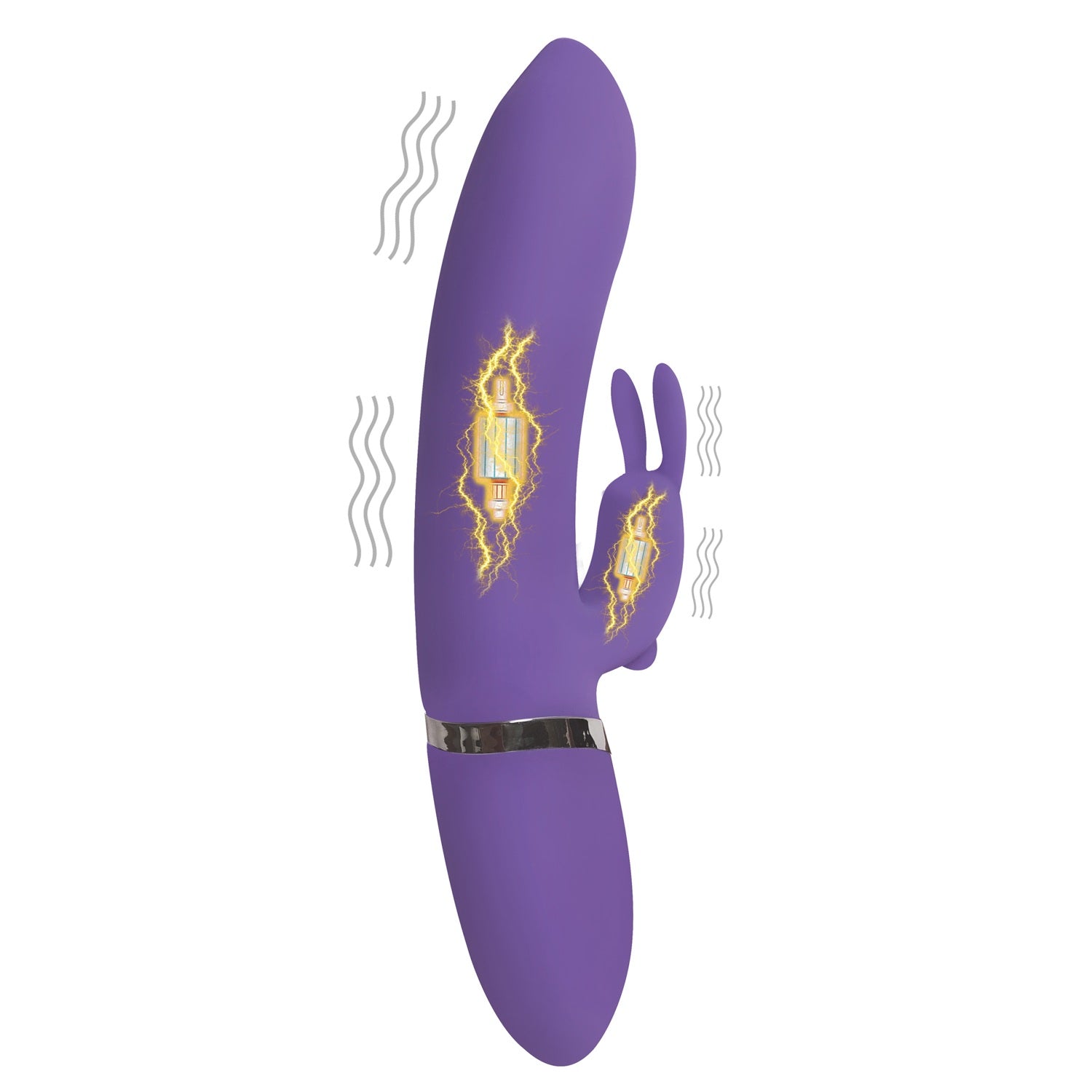 Curve Toys Thumper 18X Silicone Rabbit Vibrator