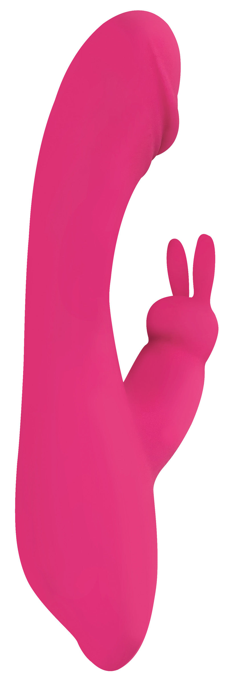 Power Bunnies Flutters 10X G-Spot Rabbit Silicone Vibrator Pink