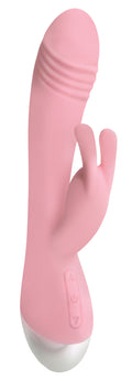 Power Bunnies Speedy 50X Silicone Rabbit Vibrator Pink