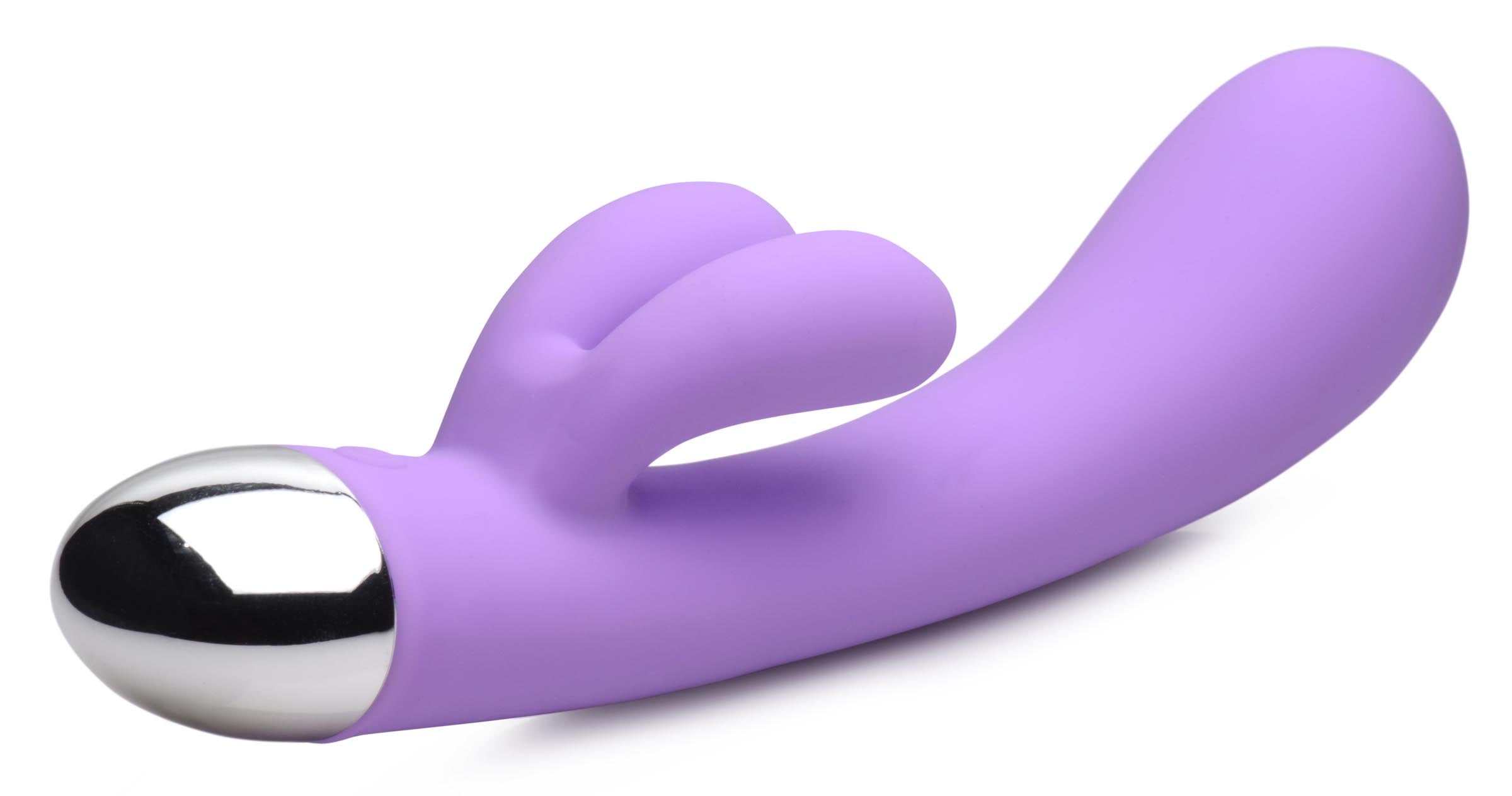 Power Bunnies Silky 10X Silicone G-Spot Vibrator Purple