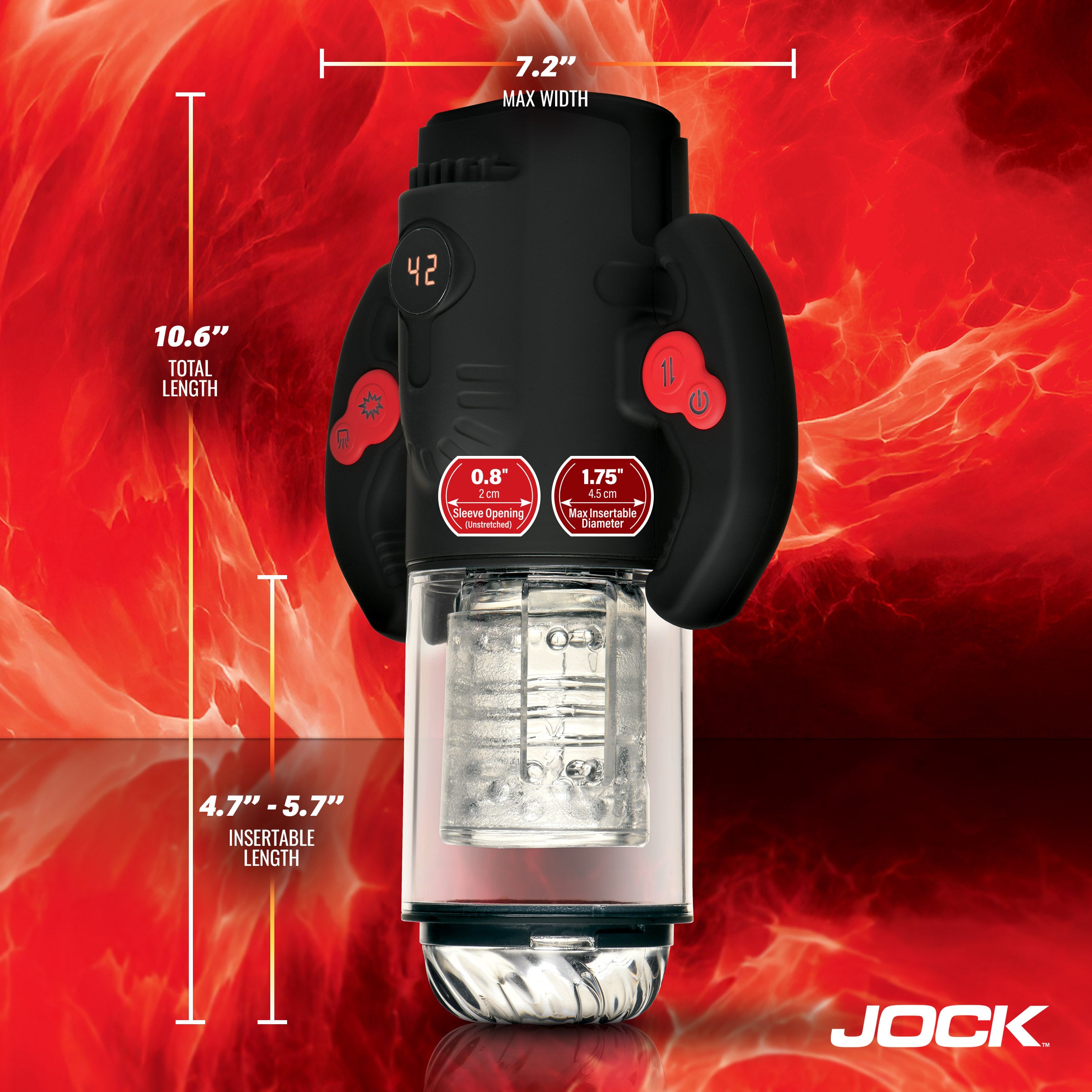 Jock Spinning, Thrusting, & Sucking Masturbator Black