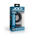 Jock Rumbler Vibrating & Warming C-Ring - 2" Black