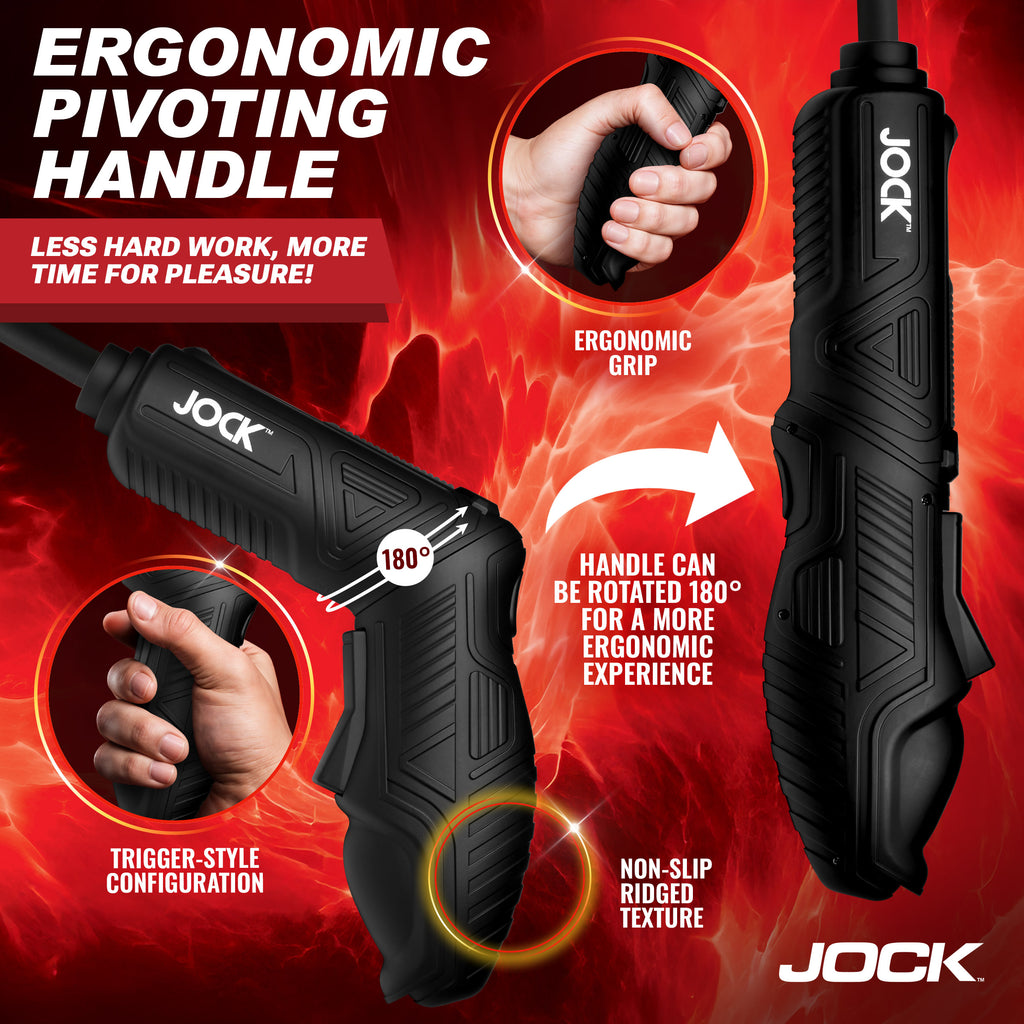 Jock Power Pumper Automatic Penis Pump with Cylinder Black